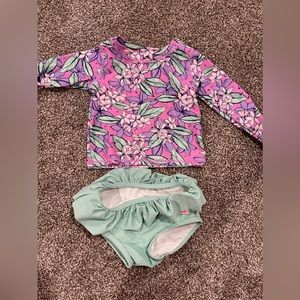 Ruffle Butts Bathing Suit Set